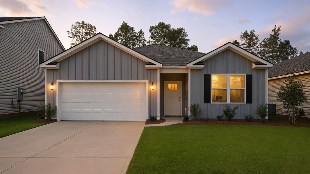 Front exterior of a home in the Pineview North community, located in Summerville, SC (Image 3).
