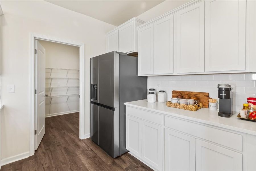 Furnished interior in a model home at Halton Oaks in Spartanburg (Image 17). Furnished interior in a model home at Halton Oaks in Spartanburg (Image 17).
