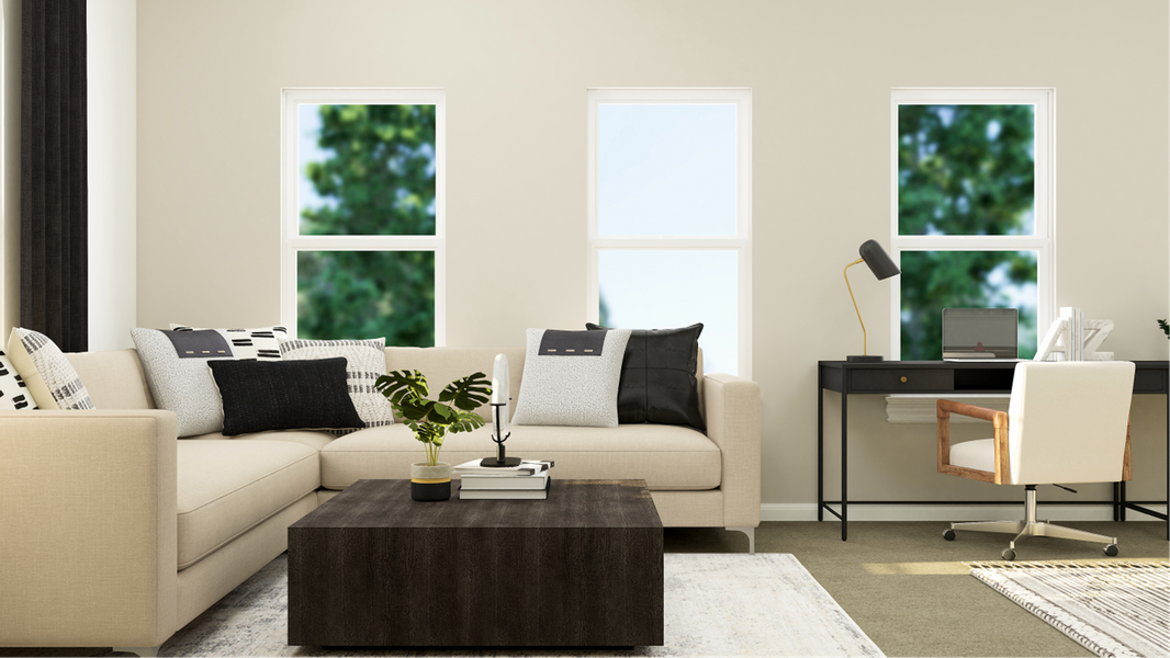 Furnished interior in a model home at Voss Farms: Classic Collection in New Braunfels (Image 17).