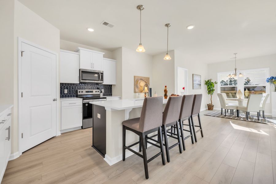 Furnished interior in a model home at Briarfield in Conway (Image 13).