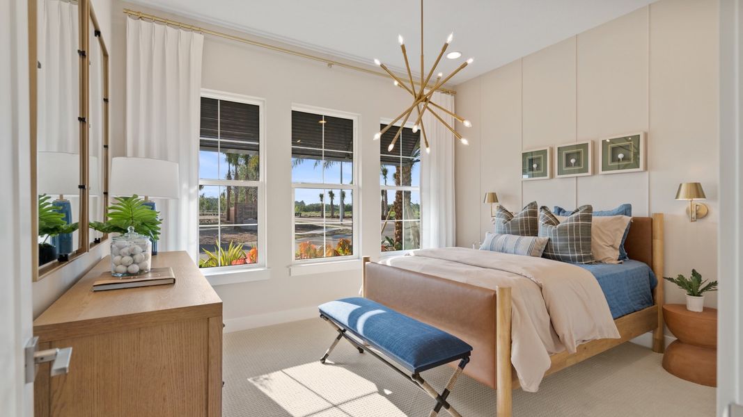 Furnished interior in a model home at Reserve at Berry Bay 60' in Wimauma (Image 14). Furnished interior in a model home at Reserve at Berry Bay 60' in Wimauma (Image 14).