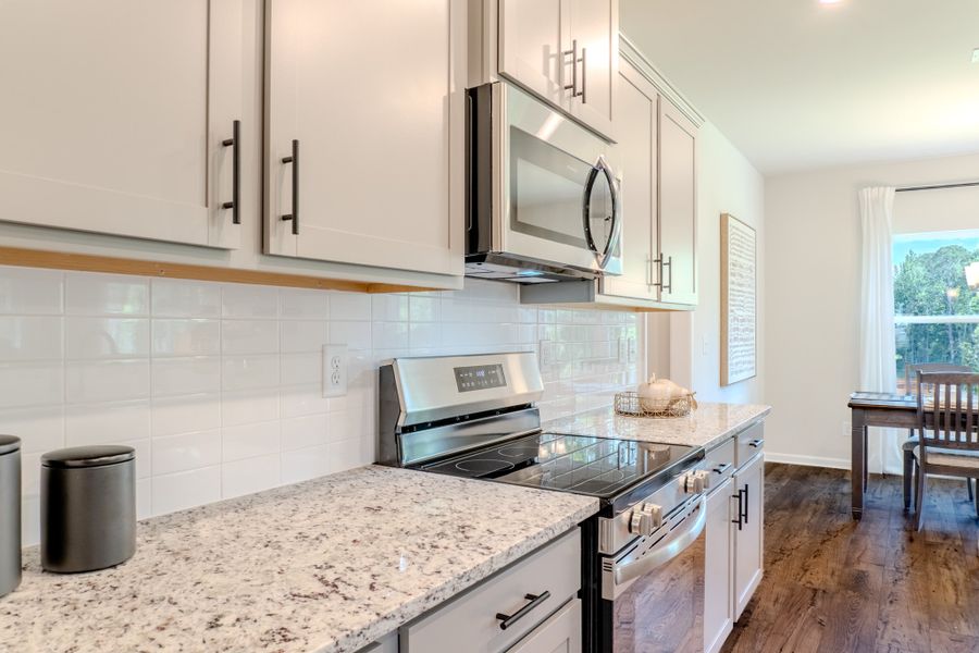 Furnished interior in a model home at Fairview Chase in Covington (Image 13).