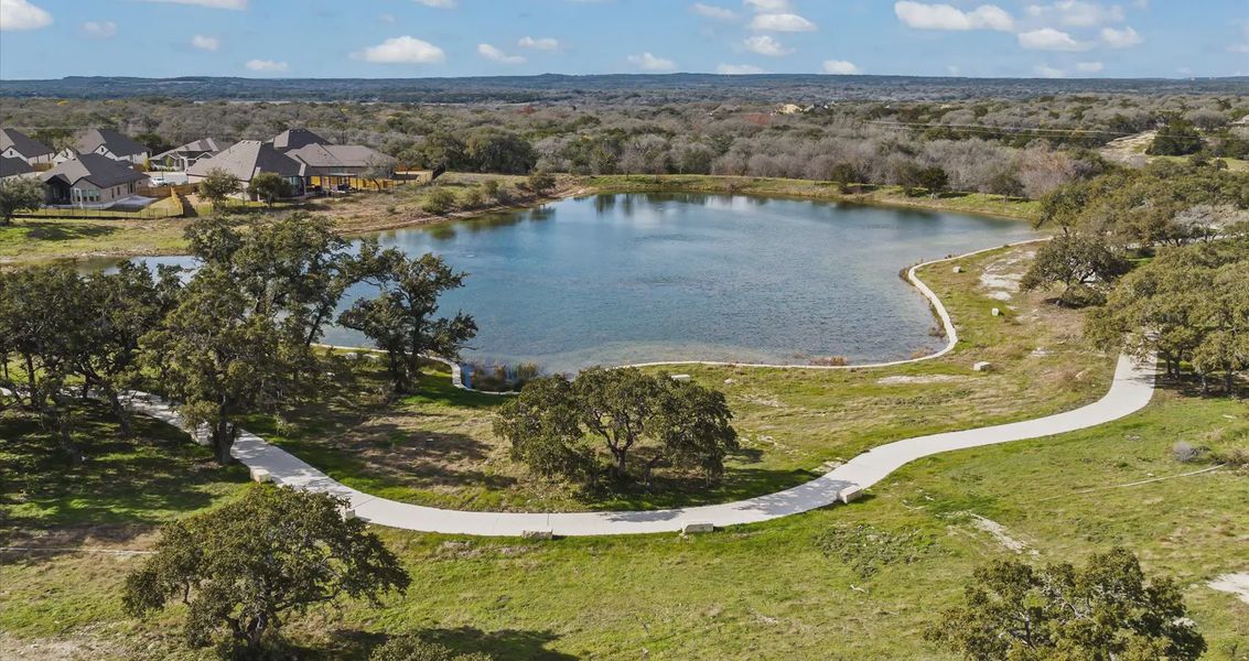 Natural surroundings and green spaces near 6 Creeks in Kyle, TX (Image 41).