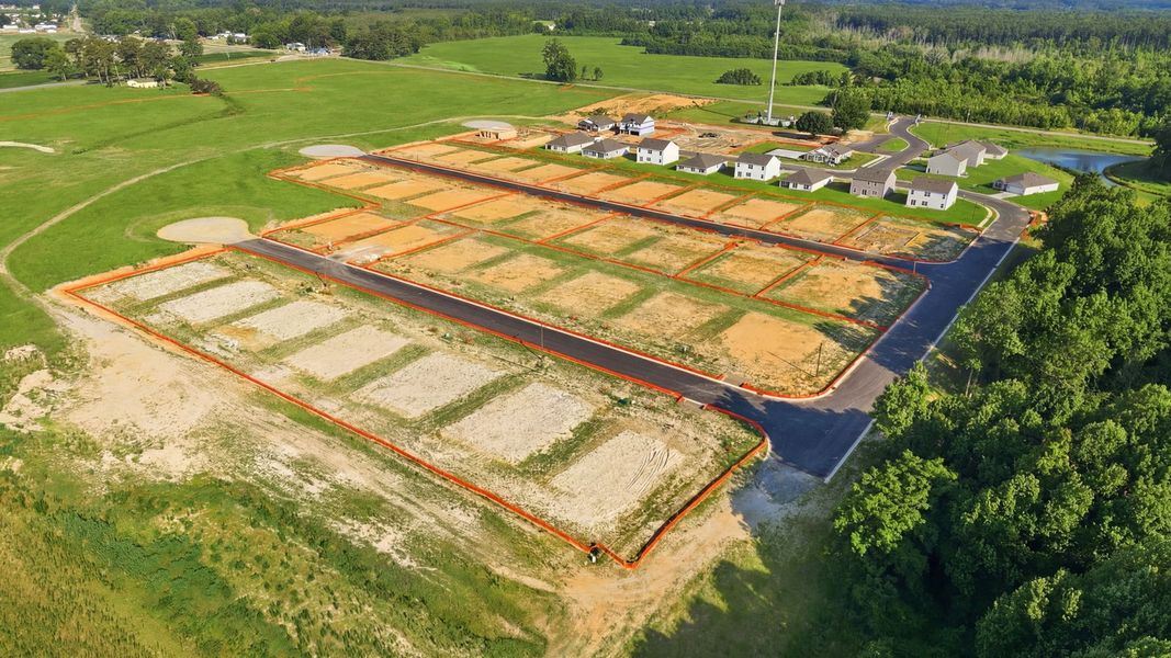 Site preparation and early development at Bynum Farms in Farmville, NC (Image 29).