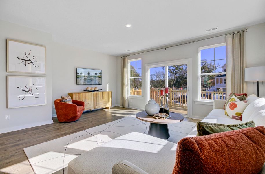Comfortable, modern living space made for everyday life Comfortable, modern living space made for everyday life