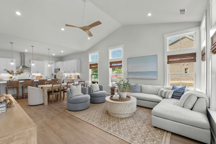 Furnished interior in a model home at Long Bay Golf Club in Longs (Image 14).