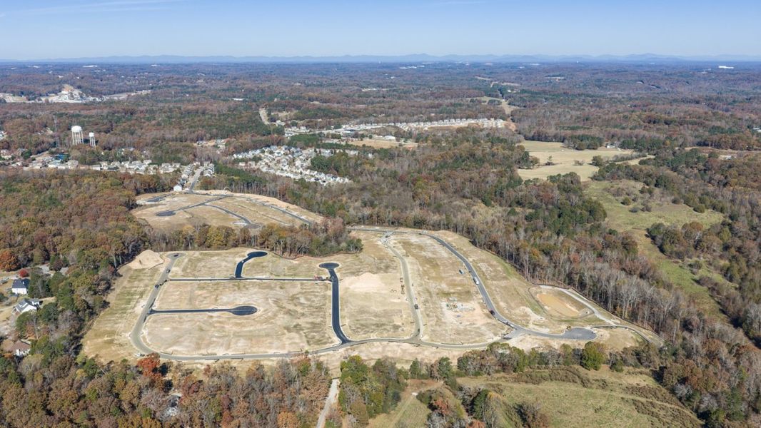 Site preparation and early development at Liberty Crossing in Braselton, GA (Image 15).