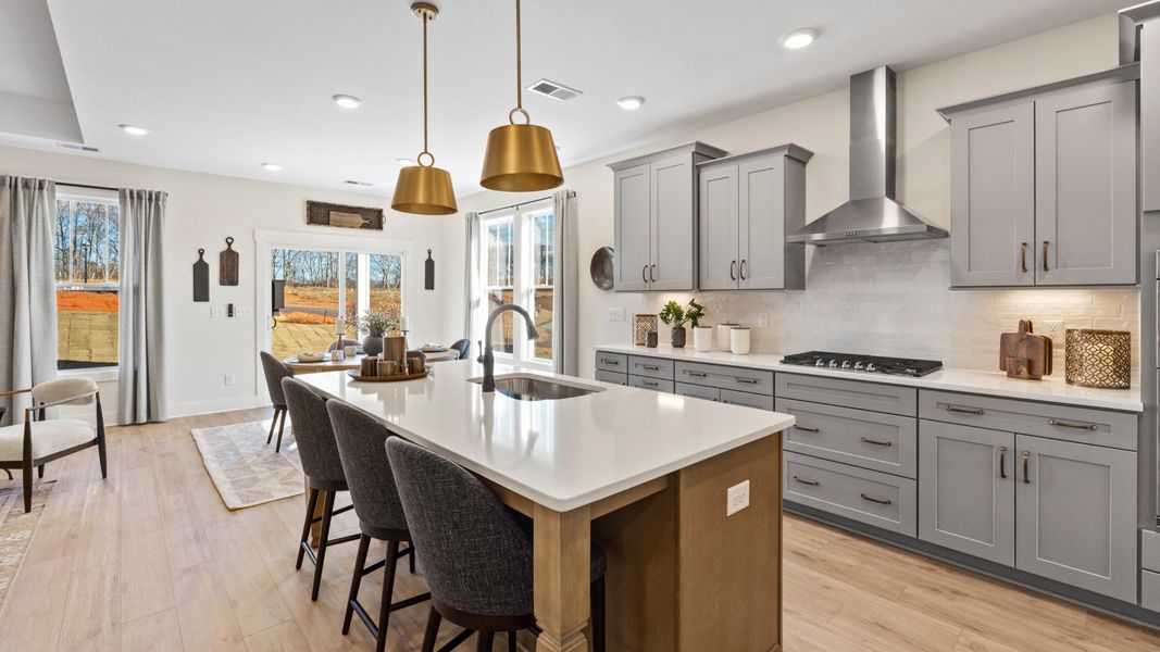 Furnished interior in a model home at Harrier Point in Woodruff (Image 21). Furnished interior in a model home at Harrier Point in Woodruff (Image 21).