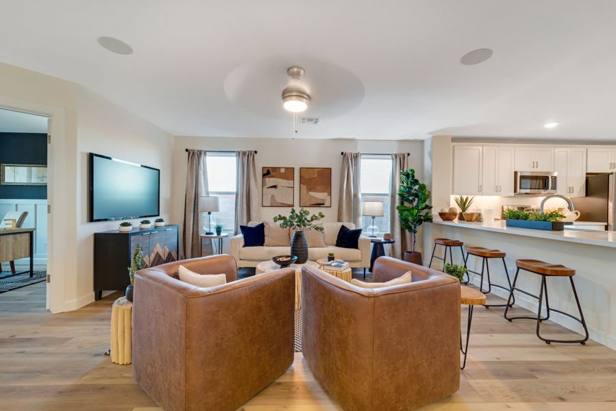 Furnished interior in a model home at Perkinsville in Chino Valley (Image 24). Furnished interior in a model home at Perkinsville in Chino Valley (Image 24).