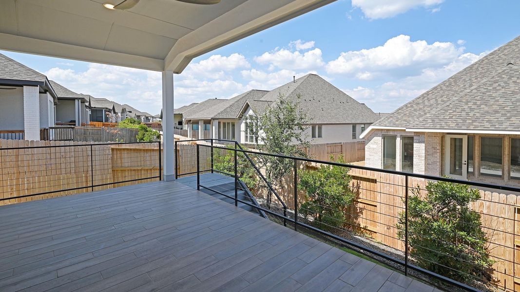 Exterior details of a home in Veramendi 50', New Braunfels (Image 14).