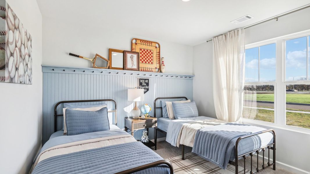 Furnished interior in a model home at Savannah Lakes in Lewisburg (Image 13).