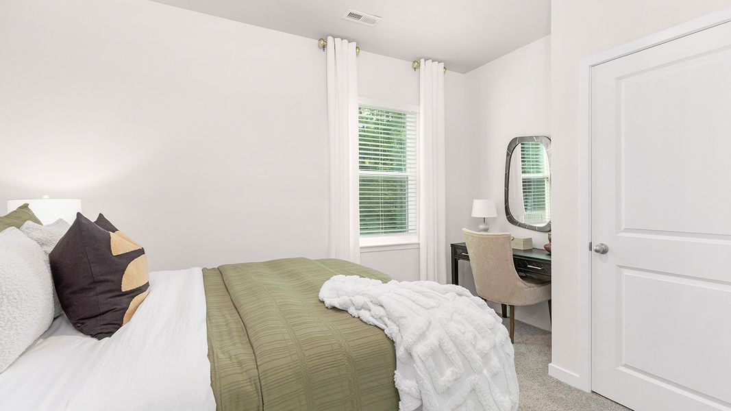 Furnished interior in a model home at Cramer Estates in Gastonia (Image 29).