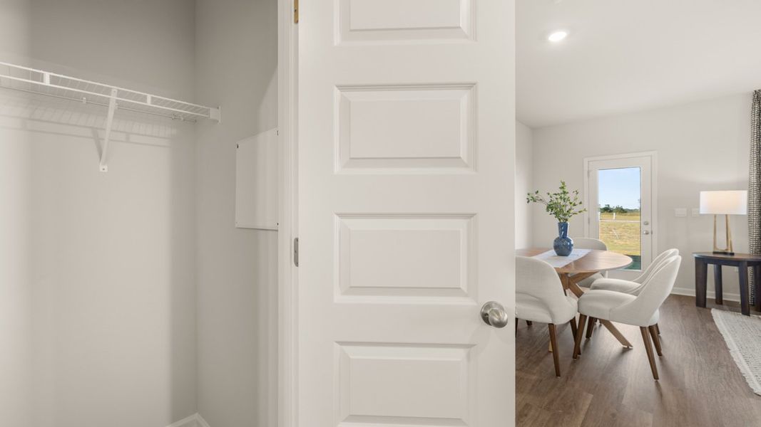 Furnished interior in a model home at Weatherstone in Grovetown (Image 12).