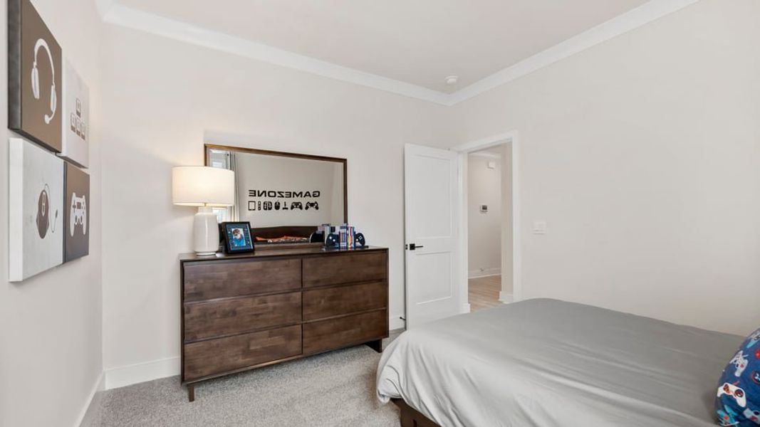 Furnished interior in a model home at Cottonwood Ridge in Piedmont (Image 10).