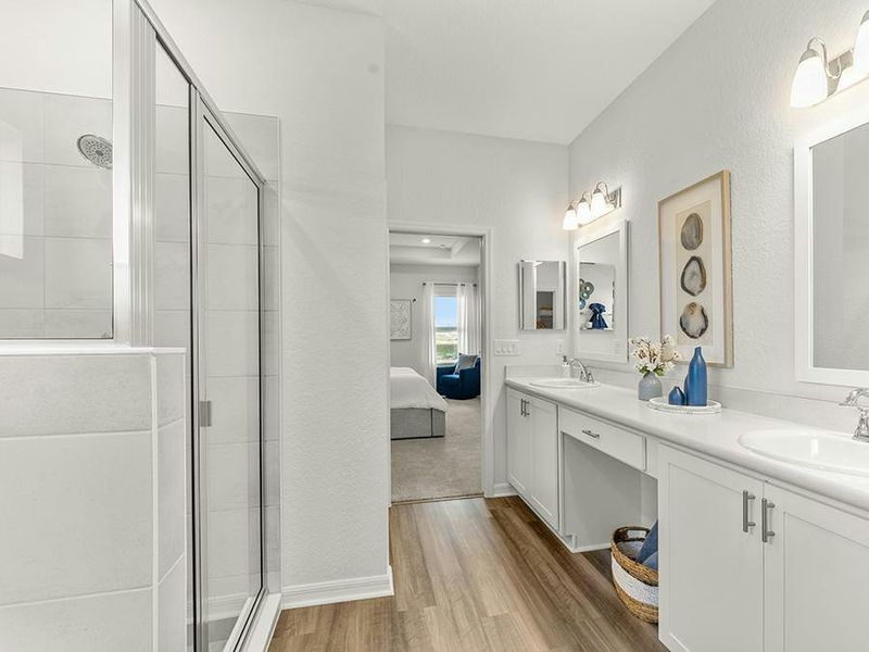 Your suite is complete with a luxurious en-suite bath - Westin II home plan