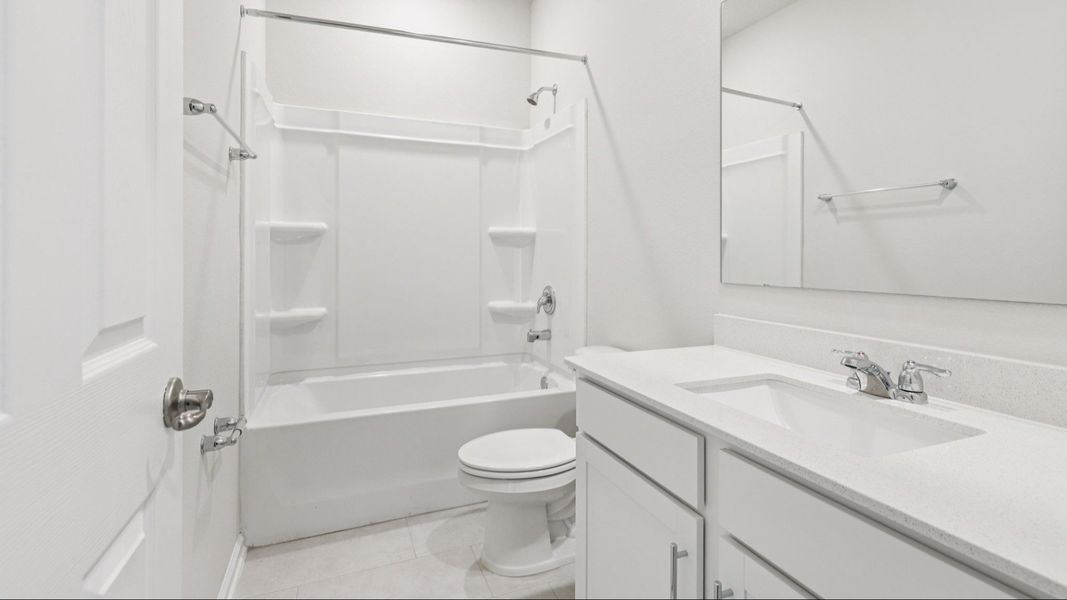 Furnished interior in a model home at Palm Coast in Palm Coast (Image 9).