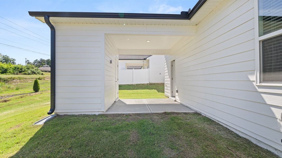 Front exterior of a home in the Byrd Village community, located in Graniteville, SC (Image 10).