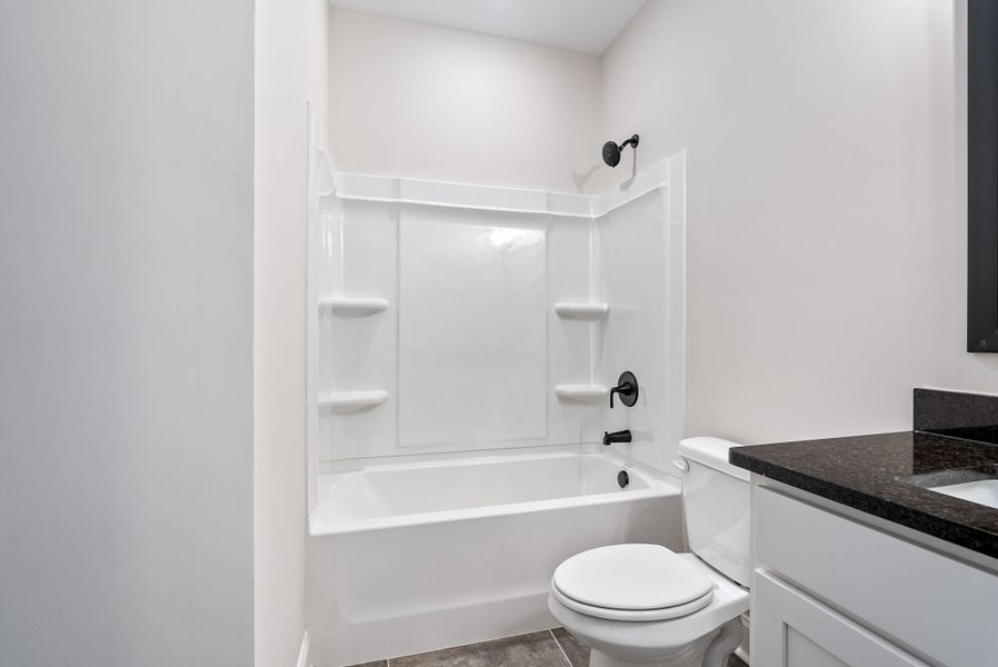 Furnished interior in a model home at Hammett Woods in Hogansville (Image 14). Furnished interior in a model home at Hammett Woods in Hogansville (Image 14).