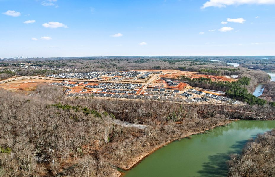 Neighborhood Ariel View