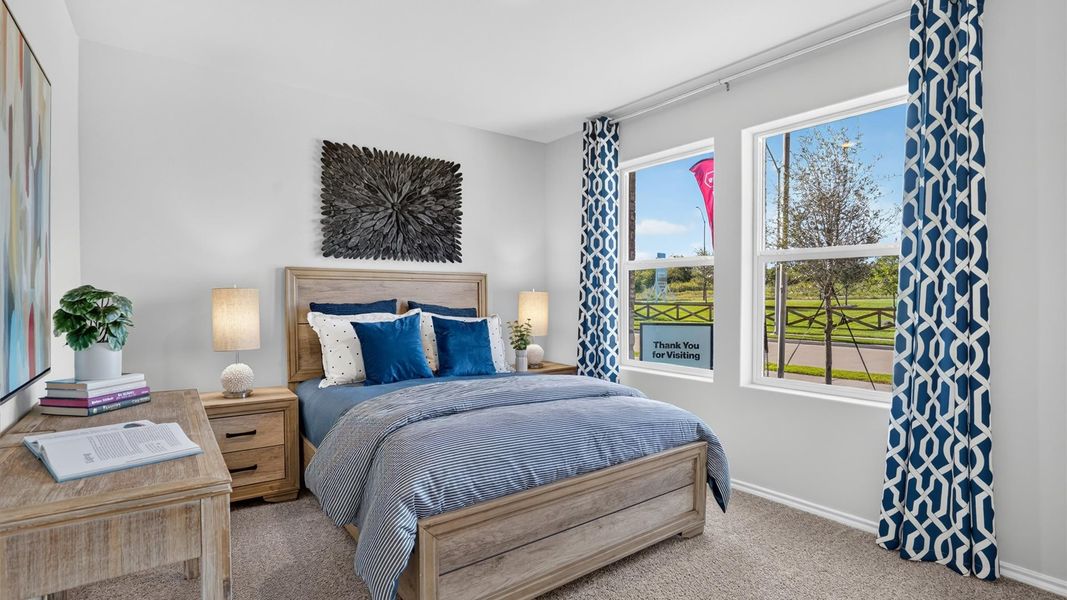 Furnished interior in a model home at Rock Creek West in Fort Worth (Image 30). Furnished interior in a model home at Rock Creek West in Fort Worth (Image 30).
