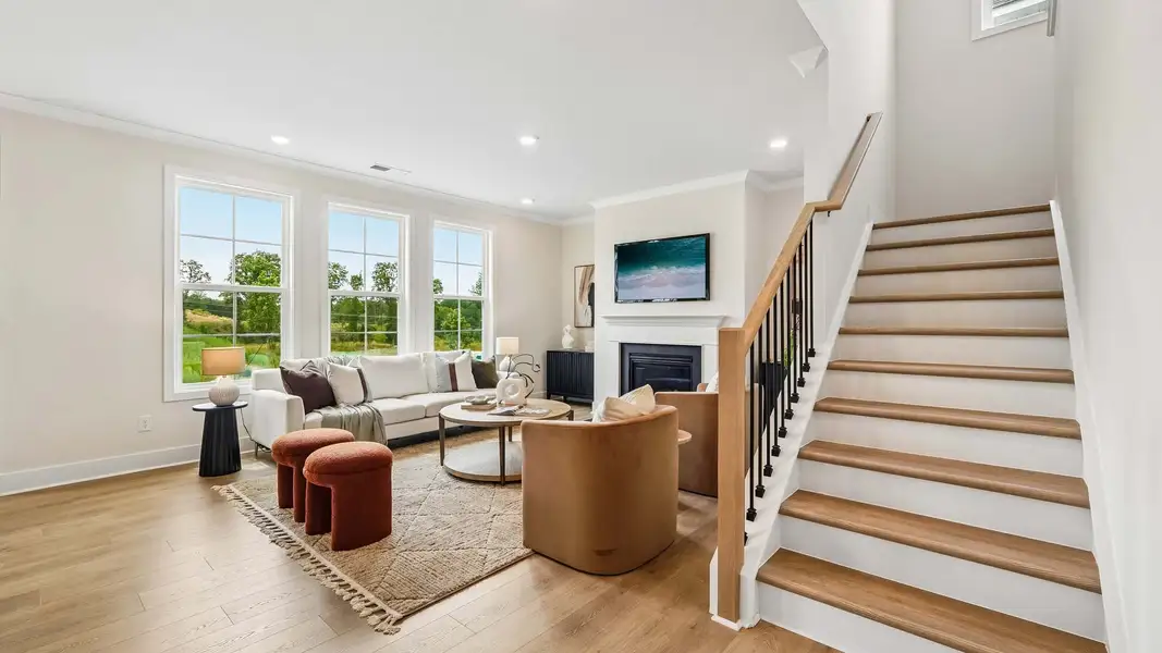 Furnished interior in a model home at Avalon of Gastonia in Gastonia (Image 5).