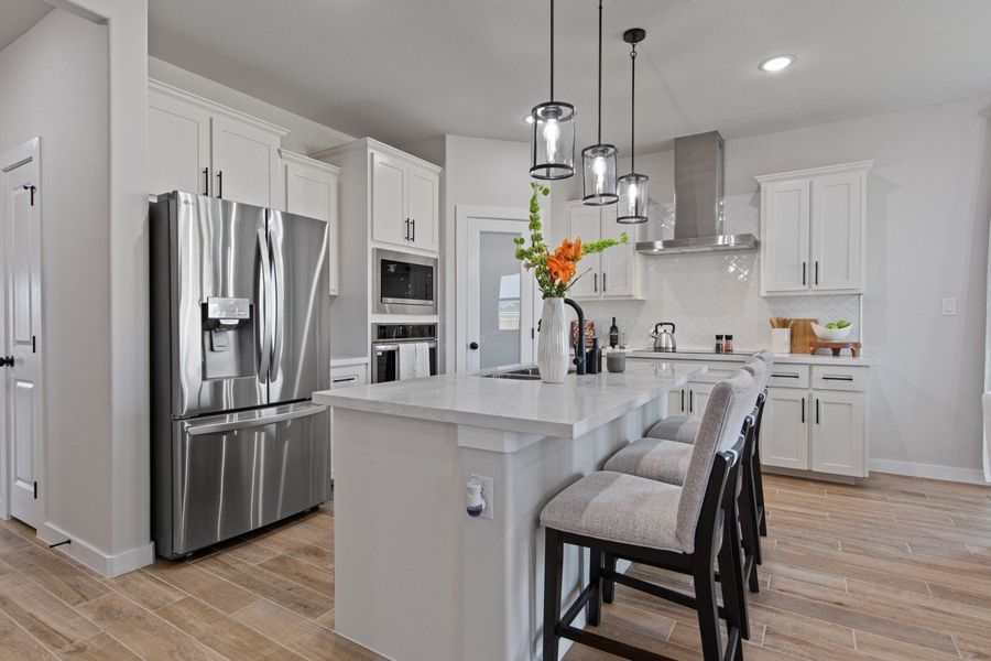 Furnished interior in a model home at Paloma Ranch in Harlingen (Image 8).