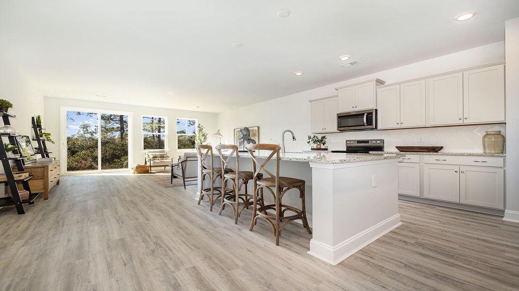 Furnished interior in a model home at Belle Park in North Myrtle Beach (Image 3). Furnished interior in a model home at Belle Park in North Myrtle Beach (Image 3).