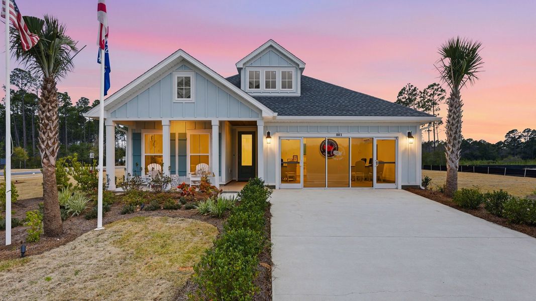 Front exterior of a home in the Breakfast Point East Phase II community, located in Panama City Beach, FL (Image 11).