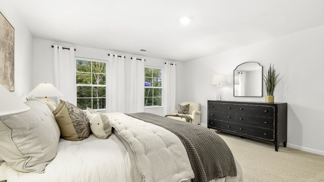 Furnished interior in a model home at Mount Hope Estates in Winston-Salem (Image 18).