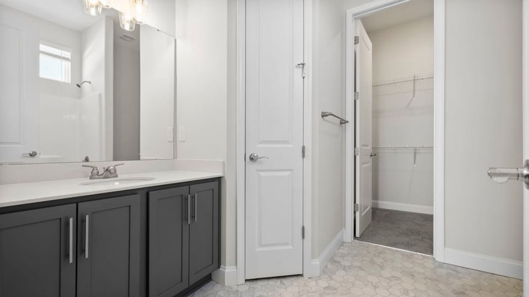 Furnished interior in a model home at Alder Pond in Campobello (Image 9).