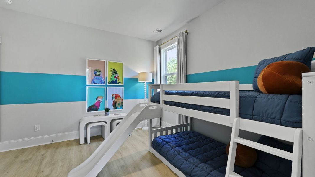 Furnished interior in a model home at Berkeley Bay in Ridgeville (Image 27).