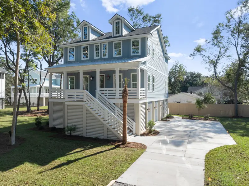 Front exterior of a home in the Ferryboat Landing community, located in Charleston, SC (Image 10).
