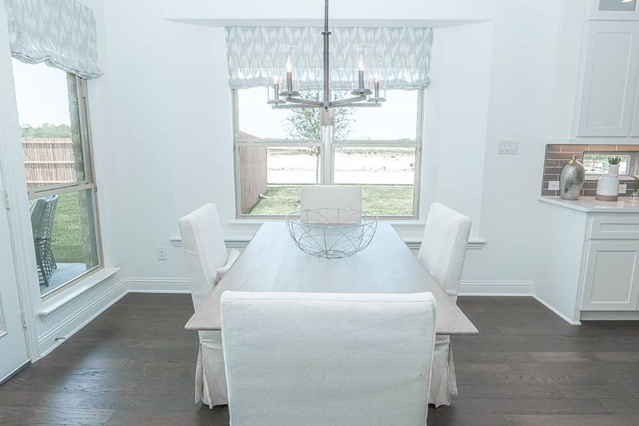Furnished interior in a model home at Broadmoor Estates in Ovilla (Image 10).