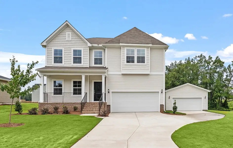 Telfair Plan with Detached Garage Telfair Plan with Detached Garage