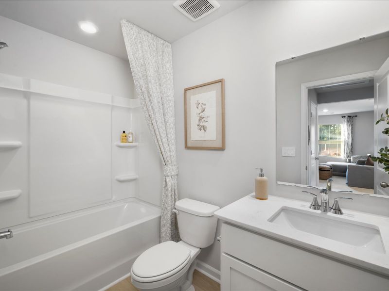 Furnished interior in a model home at Pleasant Brook in Piedmont (Image 15).