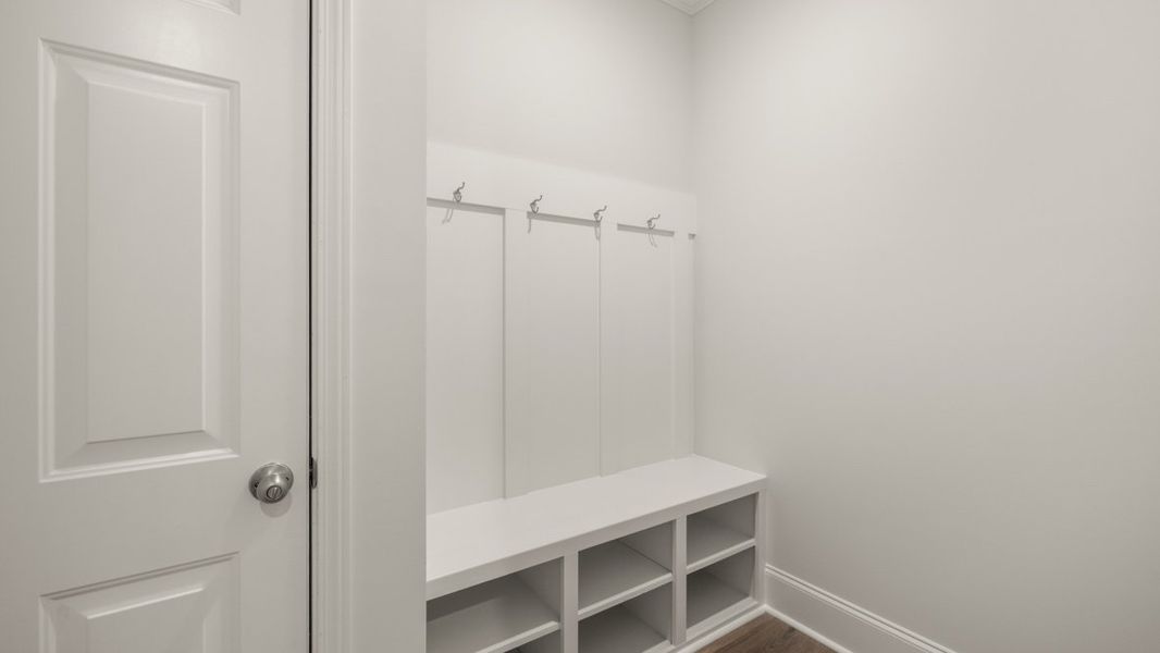 Furnished interior in a model home at Holland Estates in Powder Springs (Image 12).