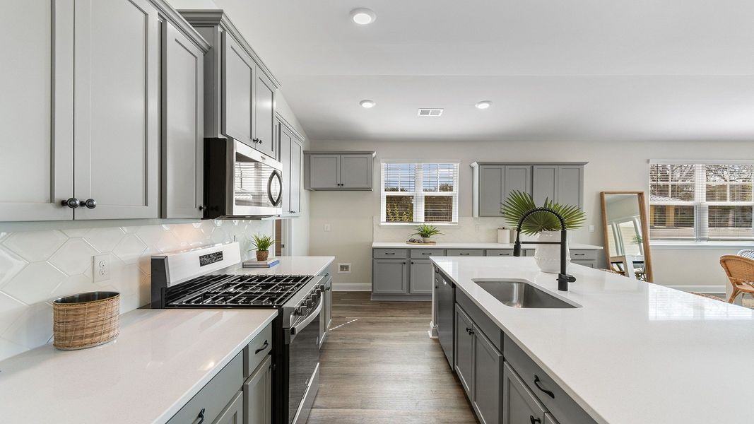 Furnished interior in a model home at Old Chapin Reserve in Lexington (Image 11). Furnished interior in a model home at Old Chapin Reserve in Lexington (Image 11).