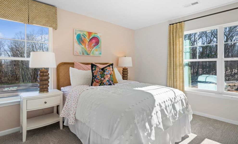 Furnished interior in a model home at Chandler Ridge in McLeansville (Image 13).