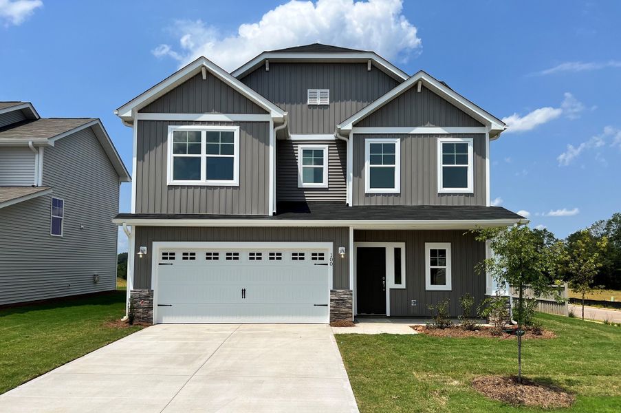 Front exterior of a home in the Holly Ridge community, located in Greenville, SC (Image 32).