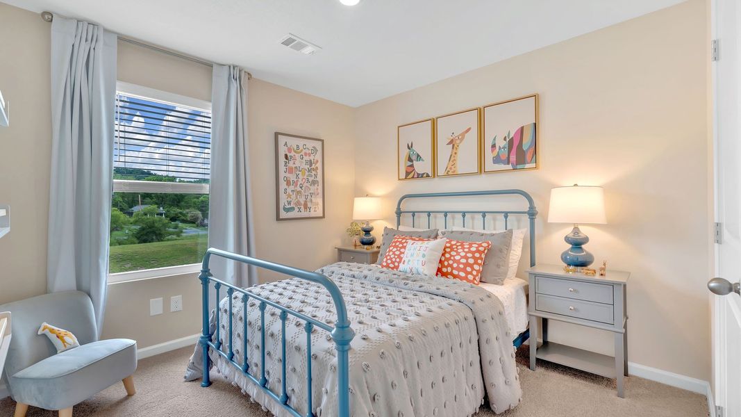 Furnished interior in a model home at Clearwater Springs in Johnson City (Image 14).