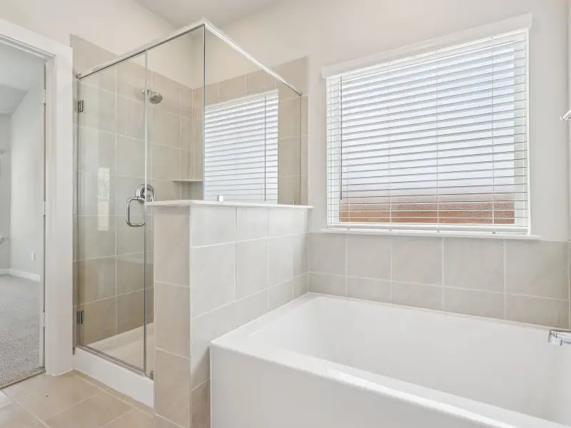 Furnished interior in a model home at Spring Brook Village - Luxe Series in Houston (Image 11). Furnished interior in a model home at Spring Brook Village - Luxe Series in Houston (Image 11).