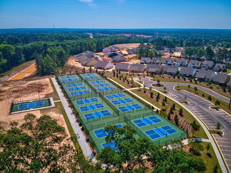Pickleball Center 1st Phase Complete