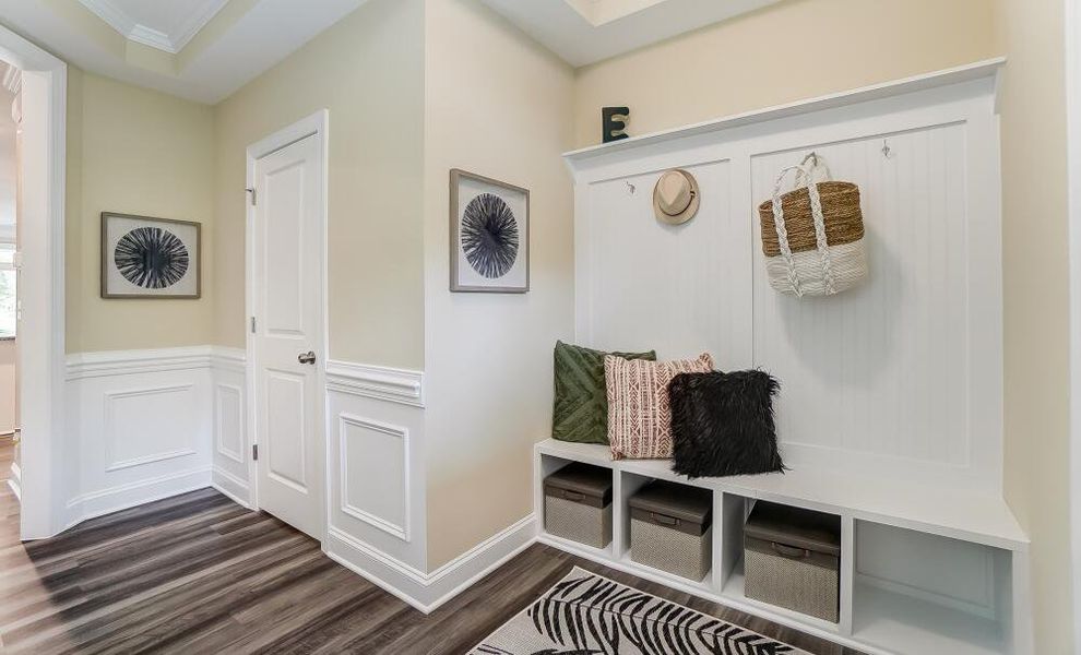 Furnished interior in a model home at Holden Village in Youngsville (Image 17).