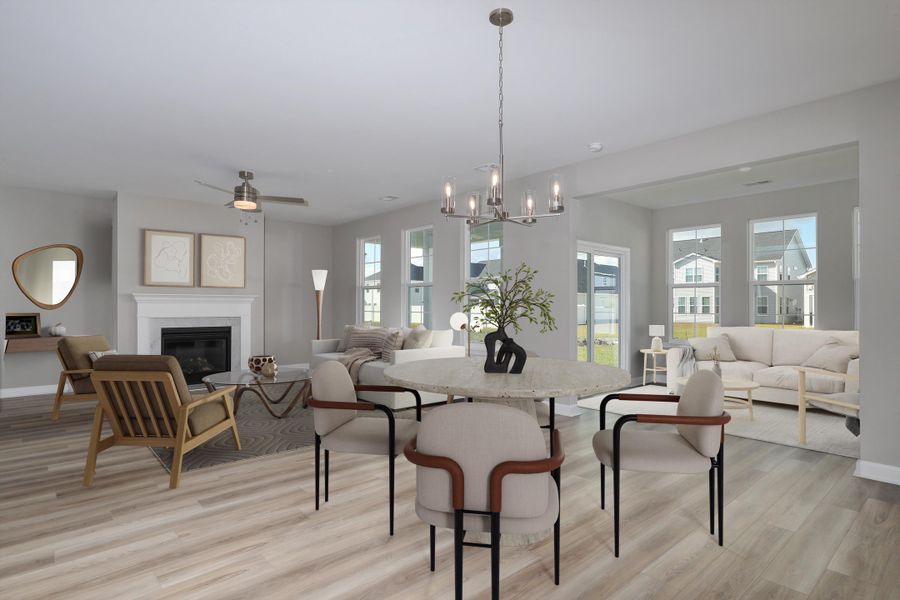 Mulberry | Eat-In and Great Room