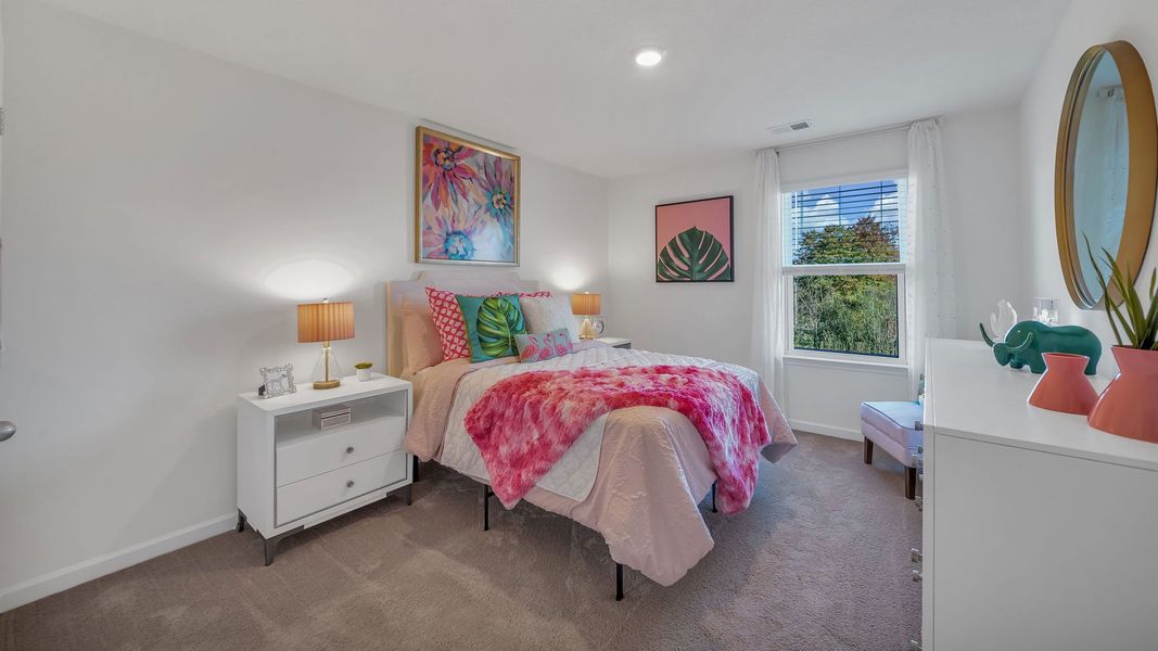 Furnished interior in a model home at Catlett Cove in Knoxville (Image 25). Furnished interior in a model home at Catlett Cove in Knoxville (Image 25).