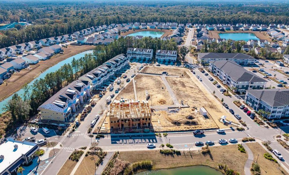 Site preparation and early development at New Riverside Village in Bluffton, SC (Image 32).