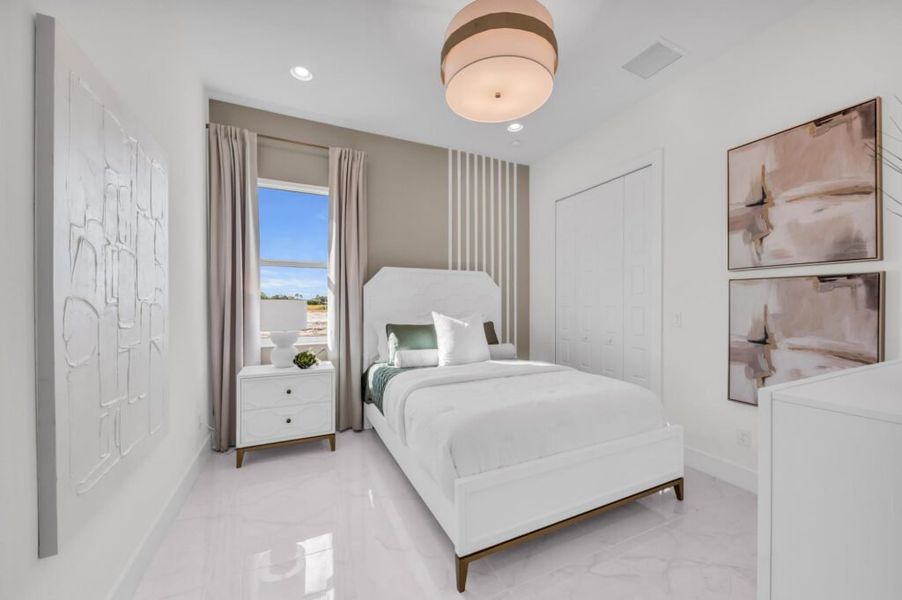 Furnished interior in a model home at Artisan at Watercolor Place in Bradenton (Image 149).