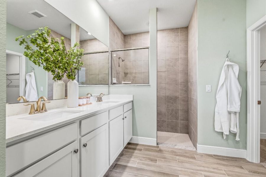 Furnished interior in a model home at Port Saint Lucie in Port St. Lucie (Image 23).