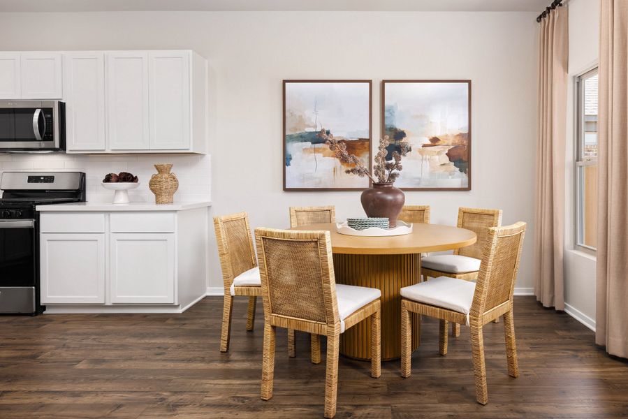 Furnished interior in a model home at Heartland in Heartland (Image 11).