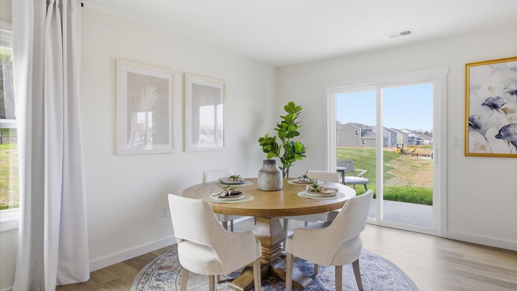 Furnished interior in a model home at Oak Hill in Vonore (Image 13).